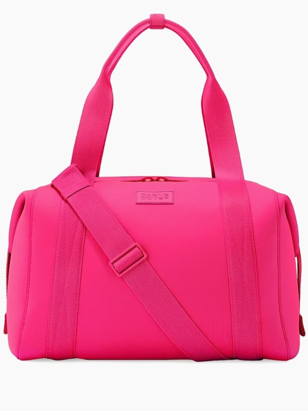 Dagne Dover large Landon Carryall - Hottest Pink